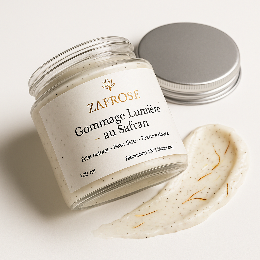 ZAFROSE Lumiya – Gommage Éclat au Safran