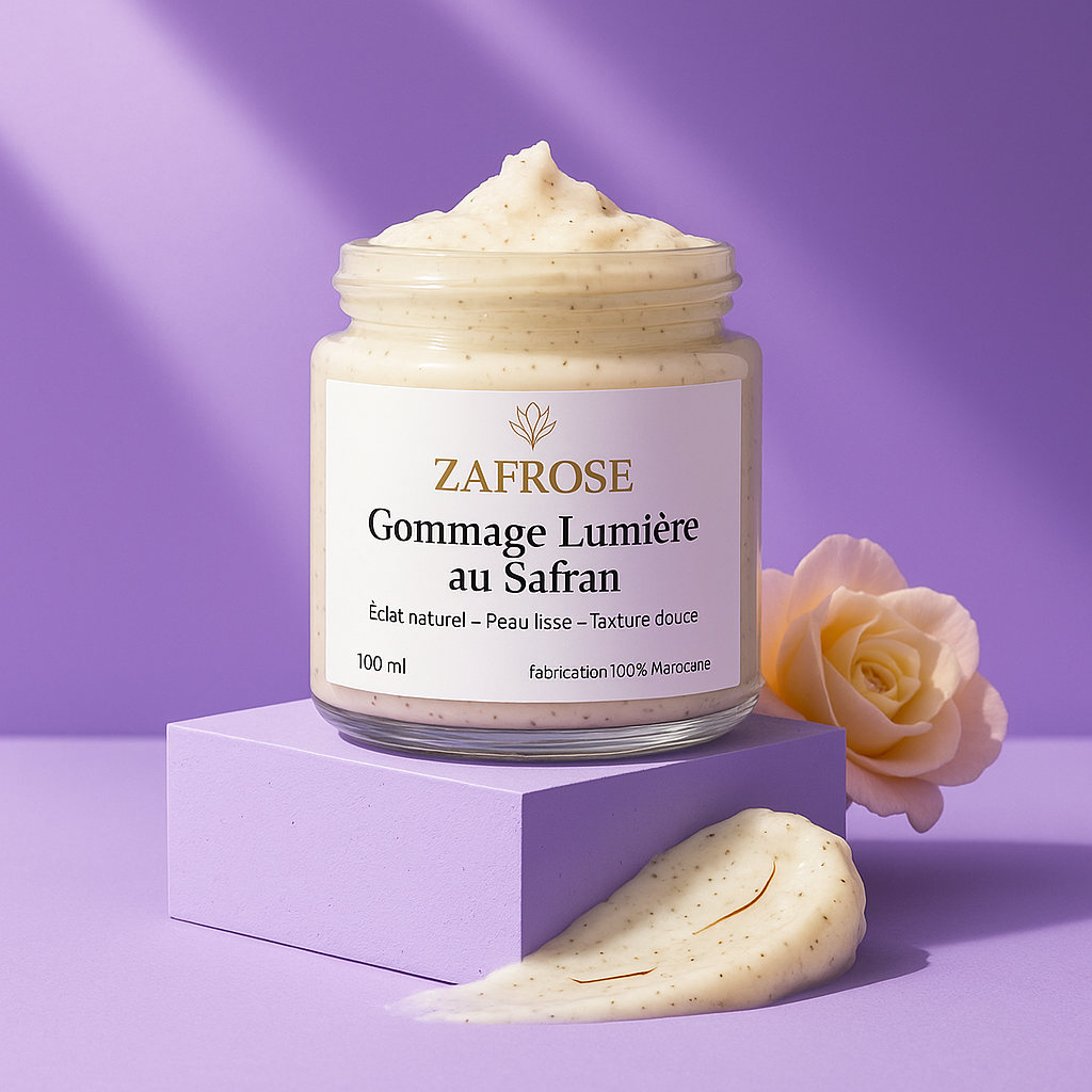 ZAFROSE Lumiya – Gommage Éclat au Safran