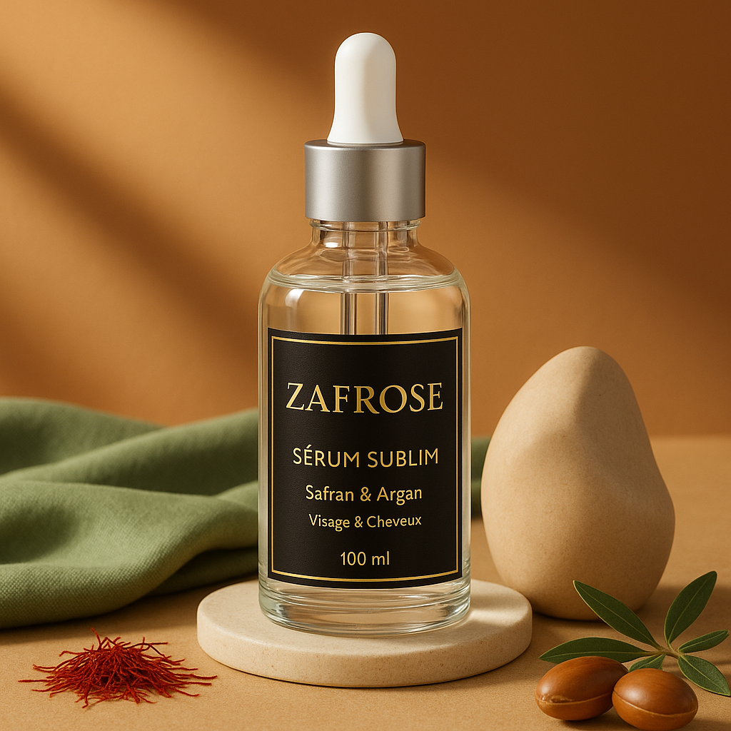 Sérum Sublim – Soin Nourrissant Safran & Argan