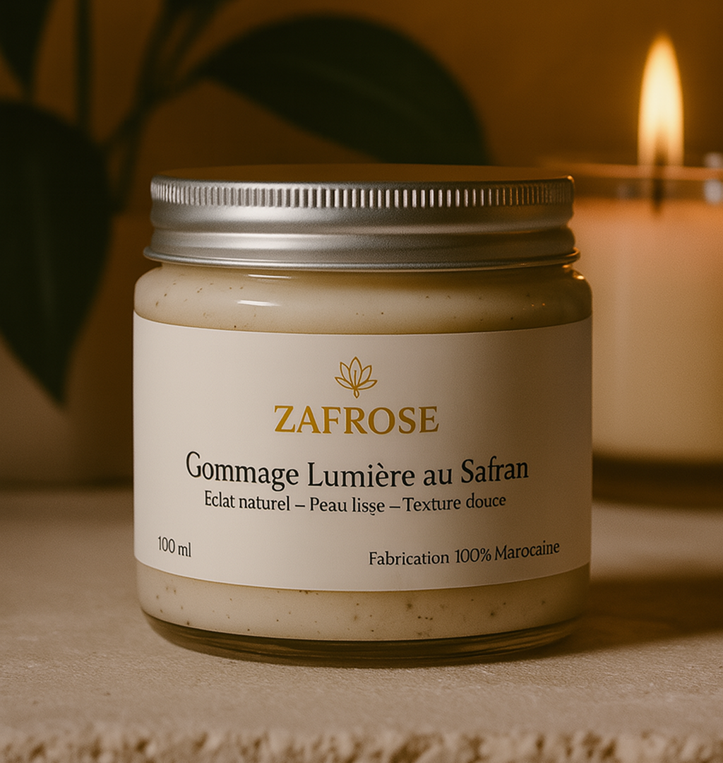 ZAFROSE Lumiya – Gommage Éclat au Safran